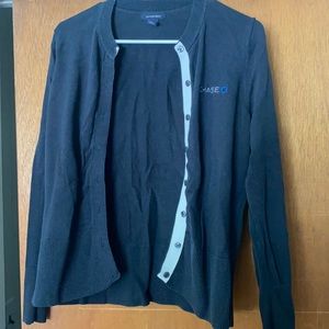 Chase bank cardigan sweater